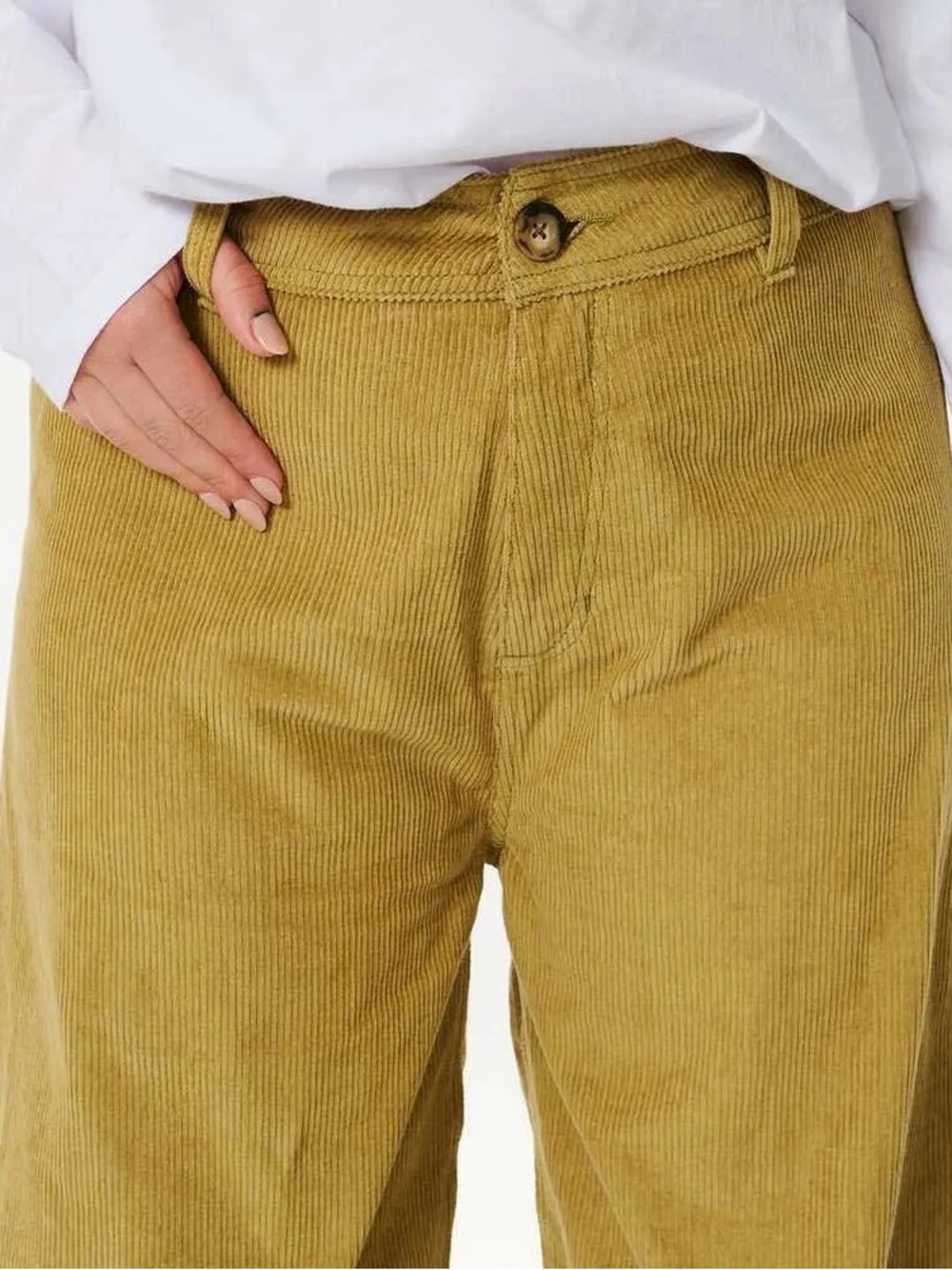 Stevie Cord High Waist Pants Women Rip Curl